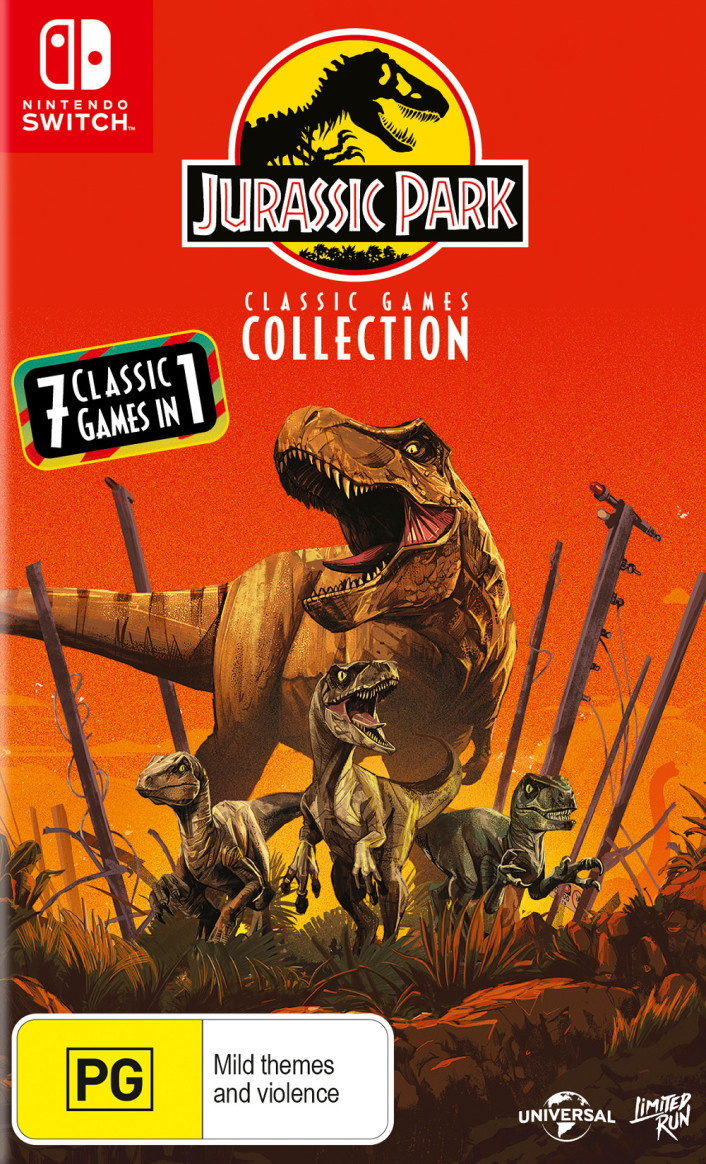  Jurassic Park Classic Games Collection Nintendo Switch 